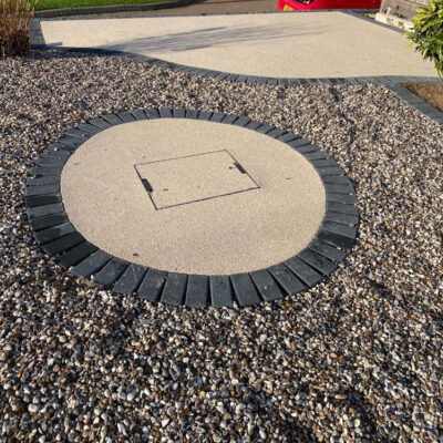 Resin driveways with edging Rochford