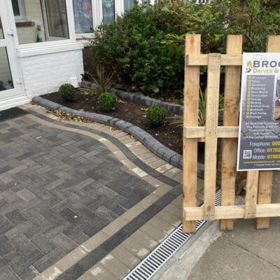 Block paving drive Rochford