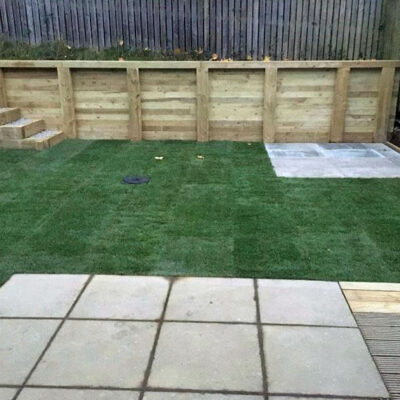 new garden turf in Rochford