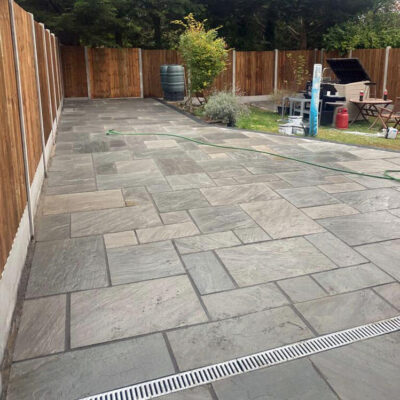 Patio paving company in Rochford