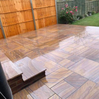 Patio paving contractor Rochford