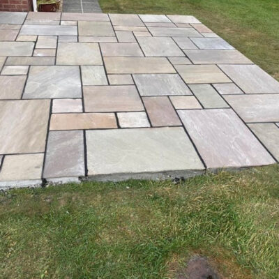 Patio slab laying company Rochford