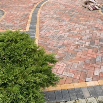 Patterned block paved driveways Rochford