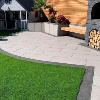 Porcelain patio paving Rochford